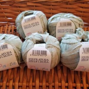 Filatura Fi Crosa Pasta yarn 5 Skeins